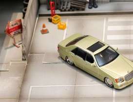 Mercedes Benz  - W140 gold - 1:64 - Street Weapon - STW178 - STW178 | Toms Modelautos