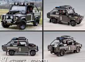 Land Rover  - Defender grey - 1:64 - Street Weapon - STW185 - STW185 | Toms Modelautos