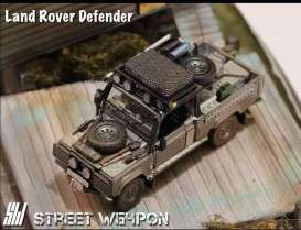 Land Rover  - Defender muddy - 1:64 - Street Weapon - STW186 - STW186 | Toms Modelautos
