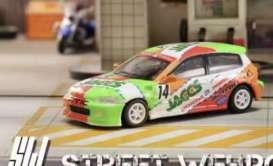 Honda  - Civic EG6 various - 1:64 - Street Weapon - STW188 - STW188 | Toms Modelautos