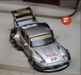 Porsche  - RWB 993 grey - 1:64 - Street Weapon - STW191 - STW191 | Toms Modelautos