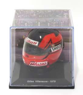 Helmet  - 1979 red - 1:5 - Magazine Models - HELFE04 - HELFE04 | Toms Modelautos