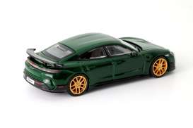 Porsche  - Taycan Turbo GT  green - 1:64 - Trends Hobby - 241087C - TH241087C | Toms Modelautos