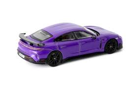 Porsche  - Taycan Turbo GT  purple - 1:64 - Trends Hobby - 241087A - TH241087A | Toms Modelautos