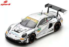 Porsche  - 911 silver - 1:64 - Spark - 64S115 - spa64S115 | Toms Modelautos