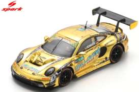 Porsche  - 911 gold - 1:64 - Spark - 64S114 - spa64S114 | Toms Modelautos