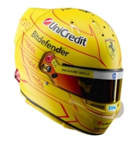 Helmet  - 2026 yellow - 1:5 - Look Smart - LSHEL031 - LSHEL031 | Toms Modelautos