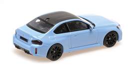 BMW  - M2 2023 blue - 1:43 - Minichamps - 410023121 - mc410023121 | Toms Modelautos