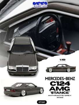 Mercedes Benz  - C 124 AMG 2022 anthracite grey - 1:18 - OttOmobile Miniatures - OT1241 - OT1241 | Toms Modelautos