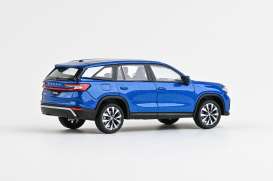 Skoda  - Kodiaq II 2023 blue metallic - 1:43 - Abrex - 143AB-045KD - ab143AB-045KD | Toms Modelautos