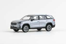 Skoda  - Kodiaq II 2023 silver - 1:43 - Abrex - 143AB-045CW - ab143AB-045CW | Toms Modelautos