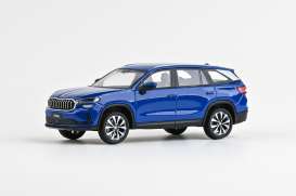 Skoda  - Kodiaq II 2023 blue - 1:43 - Abrex - 143AB-045MQ - ab143AB-045MQ | Toms Modelautos