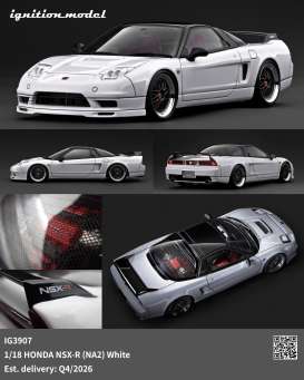Honda  - NSX-R white - 1:18 - Ignition - IG3907 - IG3907 | Toms Modelautos