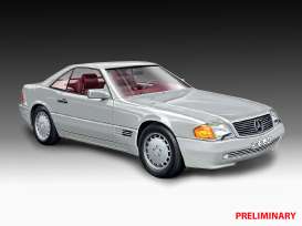 Mercedes Benz  - 300 SL-24 Coupe silver - 1:24 - Revell - Germany - 05615 - revell05615 | Toms Modelautos