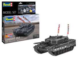 Military Vehicles  - Leopard 2A4  black - 1:35 - Revell - Germany - 63368 - revell63368 | Toms Modelautos