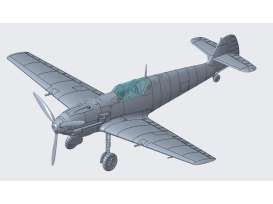 Messerschmitt  - MBf109E-3  - 1:72 - Revell - Germany - 03781 - revell03781 | Toms Modelautos