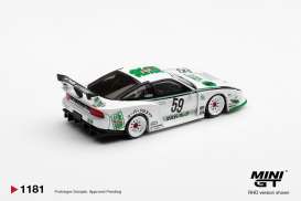 Nissan  - 180XS 2026 white - 1:64 - Mini GT - MGT01181-R - MGT01181-R | Toms Modelautos