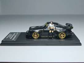 Porsche  - RWB 930 3.8 black - 1:64 - My Model Collect - MC640003D - MMC640003D | Toms Modelautos