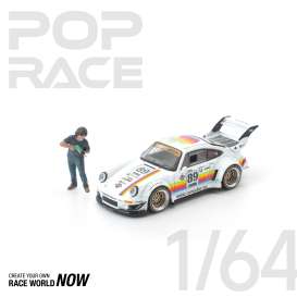 Porsche  - RWB 930 various - 1:64 - Pop Race Limited - PR640474 - PR640474 | Toms Modelautos