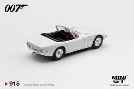 Toyota  - 2000GT 1967 white - 1:64 - Mini GT - MGT00915-007G - MGT00915-007G | Toms Modelautos