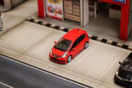 Honda  - Fit GE8  red - 1:64 - Street Weapon - STW256 - STW256 | Toms Modelautos
