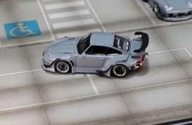 Porsche  - RWB 993 nardo grey - 1:64 - Street Weapon - STW260 - STW260 | Toms Modelautos