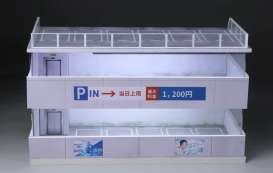 diorama Accessoires - Japan parking building D various - 1:64 - Black Box Diorama - MO936604 - MO936604 | Toms Modelautos