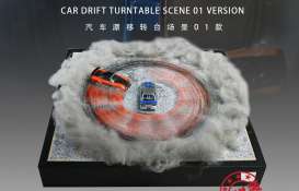 diorama Accessoires - Drifting car rotating various - 1:64 - Black Box Diorama - MO970204 - MO970204 | Toms Modelautos