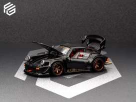 Porsche  - RWB 930 black - 1:64 - FG - FG64RWB - FG64RWB | Toms Modelautos