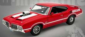 Oldsmobile  - 442 W-30 1970 red - 1:18 - Acme Diecast - A1805631 - acme1805631 | Toms Modelautos