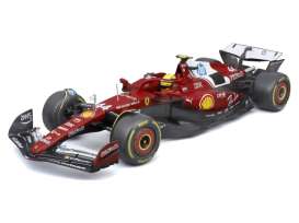 Ferrari  - F1 SF25 2025 red/white/yellow - 1:18 - Bburago - 18-16816H - bura16816H | Toms Modelautos