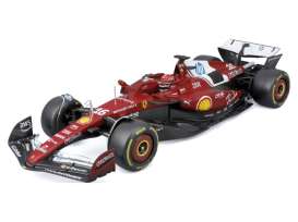 Ferrari  - SF25 2025 red/white/yellow - 1:18 - Bburago - 18-16816L - bura16816L | Toms Modelautos