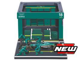 Aston Martin  - AMR25 2025 green - 1:43 - Bburago - 18-38460S - bura38460S | Toms Modelautos