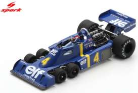 Tyrrell  - P34  1976 blue - 1:18 - Spark - 18S1028 - spa18S1028 | Toms Modelautos