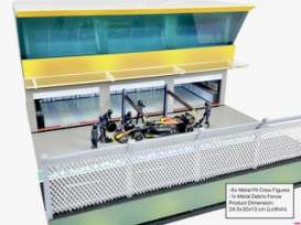 diorama  - Grand Prix Paddock Diorama *Te various - 1:64 - American Diorama - AD-2446 - AD-2446 | Toms Modelautos