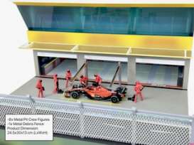 diorama  - Grand Prix Paddock Diorama *Te various - 1:64 - American Diorama - AD-2447 - AD-2447 | Toms Modelautos