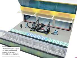 diorama  - Grand Prix Paddock Diorama *Te various - 1:64 - American Diorama - AD-2448 - AD-2448 | Toms Modelautos