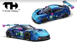 Porsche  - 911 GT3 2025 blue - 1:64 - Trends Hobby - 241084I - TH241084I | Toms Modelautos
