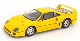 Ferrari  - F40 1987 yellow - 1:12 - KK - Scale - KKDC120252 - KKDC120252 | Toms Modelautos