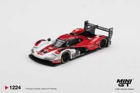 Porsche  - 963 2025 red/white/black - 1:64 - Mini GT - MGT01224-L - MGT01224-L | Toms Modelautos