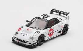 Mazda  - AZ-1 2025 white/red - 1:64 - Mini GT - MGT01227-BL - MGT01227-BL | Toms Modelautos