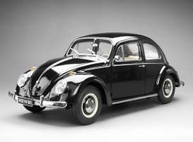Volkswagen  - Beetle Saloon  1961 black - 1:12 - SunStar - 5224 - sun5224 | Toms Modelautos