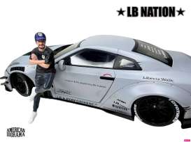 Figures  - Liberty Walk *LB NATION* - 1  - 1:24 - American Diorama - 25501 - AD25501 | Toms Modelautos