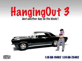 Figures  - Hanging Out 3-2  - 1:18 - American Diorama - 19402 - AD19402 | Toms Modelautos