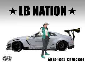 Figures  - Liberty Walk *LB NATION* - 3  - 1:18 - American Diorama - 19503 - AD19503 | Toms Modelautos