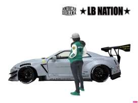 Figures  - Liberty Walk *LB NATION* - 3  - 1:18 - American Diorama - 19503 - AD19503 | Toms Modelautos