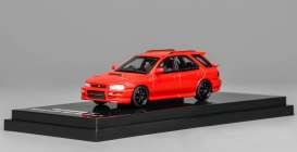 Subaru  - lmpreza Wagon WRX STi Version  red - 1:64 - Motorhelix - M67106 - MH67106 | Toms Modelautos