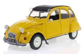 Citroen  - 2CV6  1982 yellow - 1:18 - Solido - SO1805027 - soli1805027 | Toms Modelautos