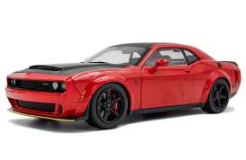Dodge  - Challenger 2023 red - 1:18 - Solido - SO1805718 - soli1805718 | Toms Modelautos