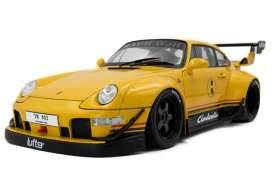 Porsche  - 911 2020 yellow - 1:18 - Solido - SO1808507 - soli1808507 | Toms Modelautos